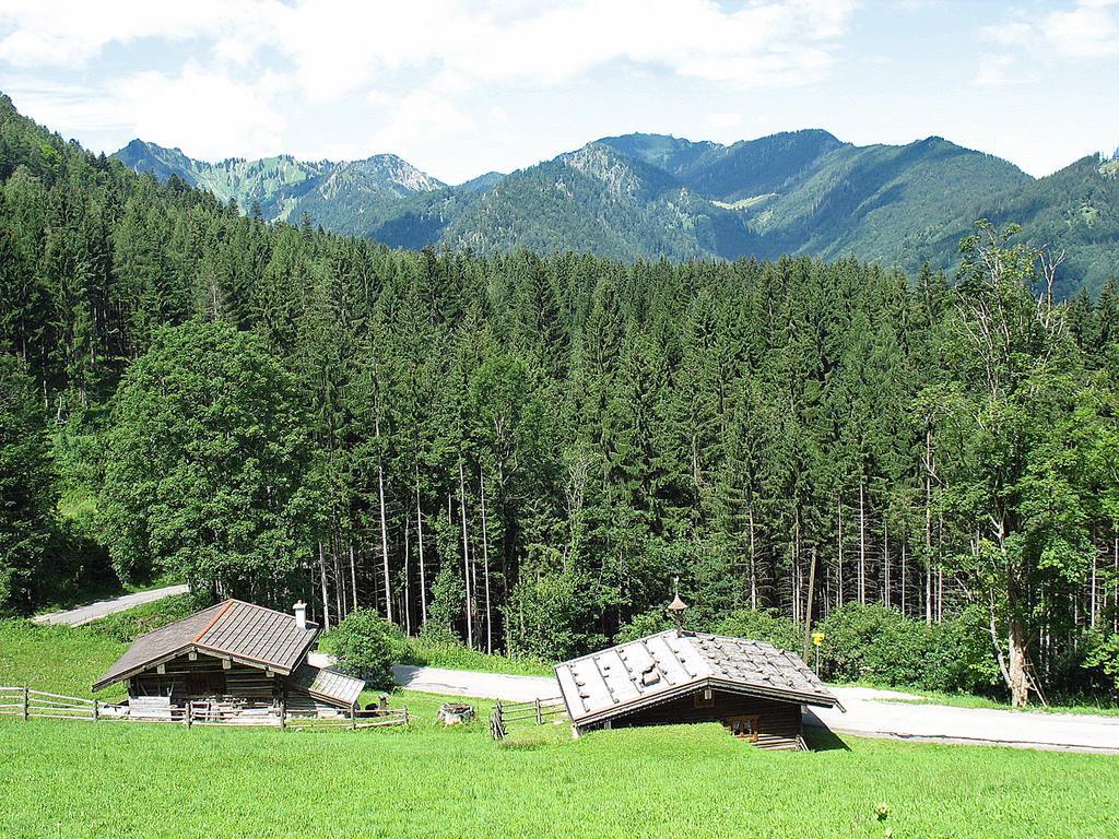 Almbruennerl Die Almhuette Auf Der Raffner Alm Ruhpolding Bagian luar foto