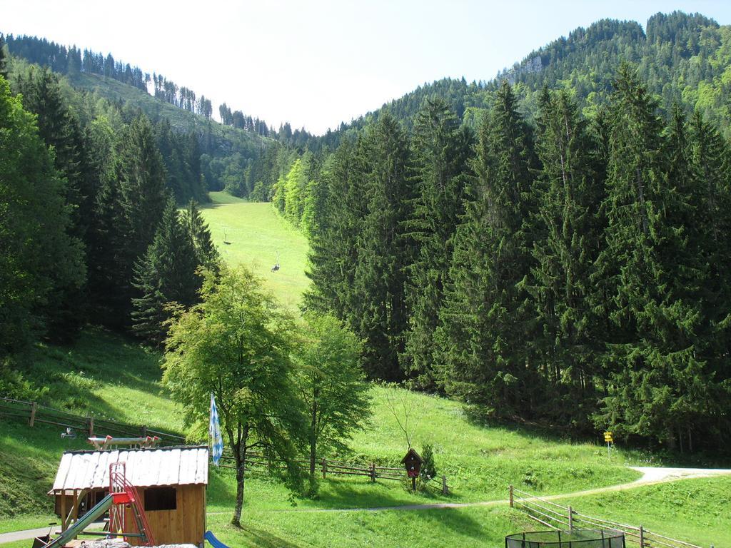 Almbruennerl Die Almhuette Auf Der Raffner Alm Ruhpolding Bagian luar foto